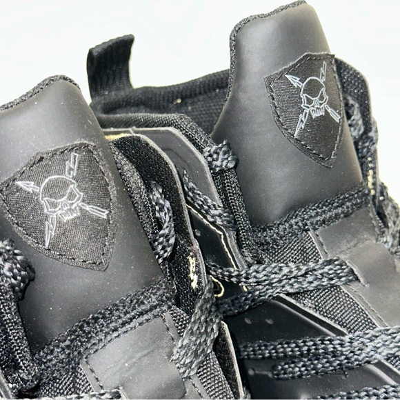 Adidas Men’s Size 10 Freak Kevlar AQ6835 Dark Ops Lacrosse Cleats Black Gold - Picture 5 of 16